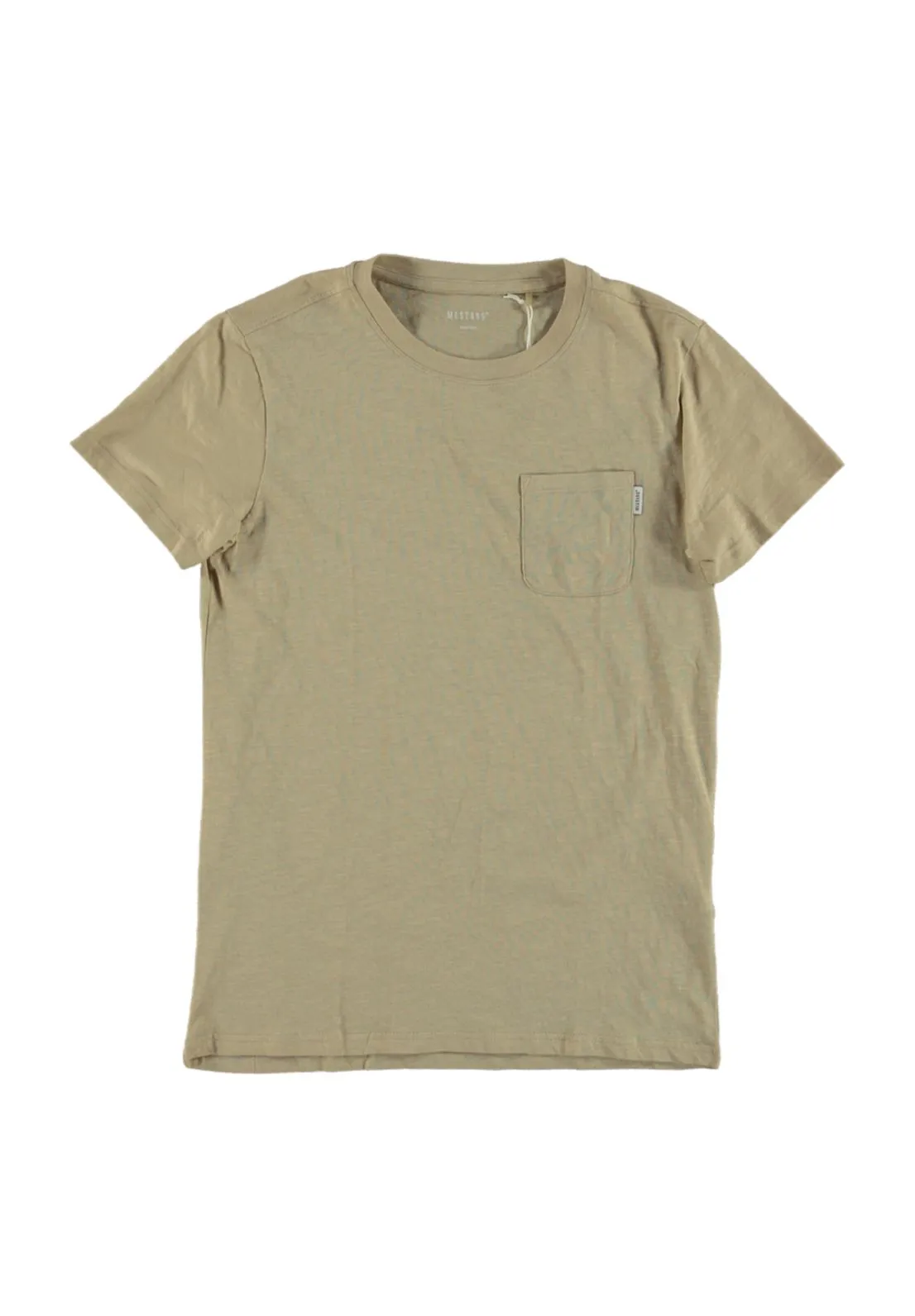Geradliniges Kurzarmshirt mit Brusttasche