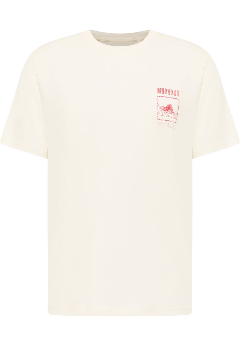 Kurzarm-T-Shirt mit Grafik-Print