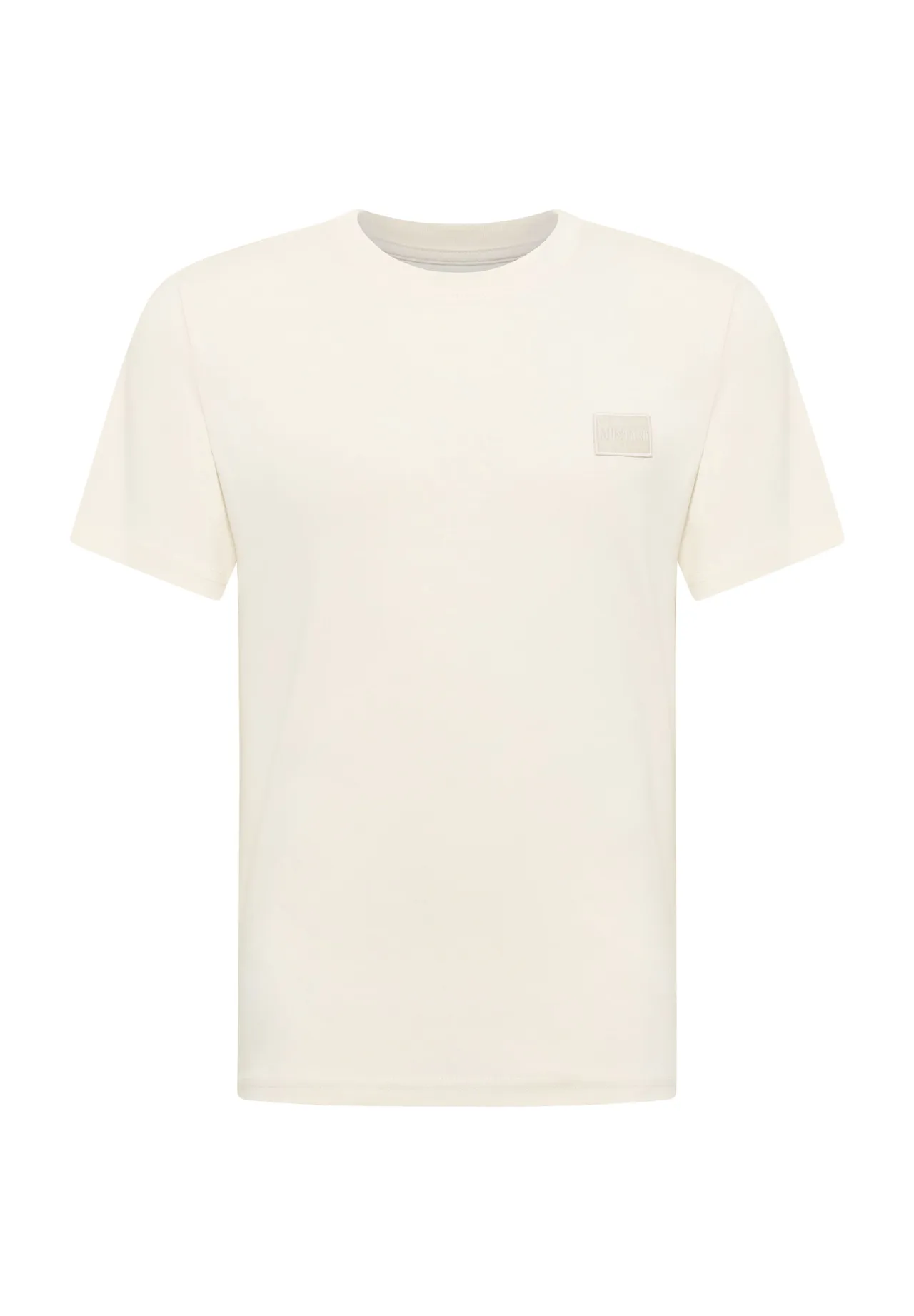 Minimalistisches Rundhalsshirt mit geradem Schnitt