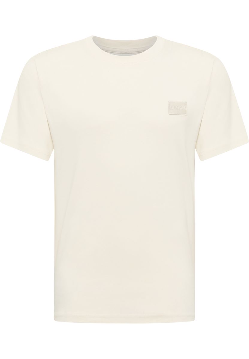 Minimalistisches Rundhalsshirt mit geradem Schnitt