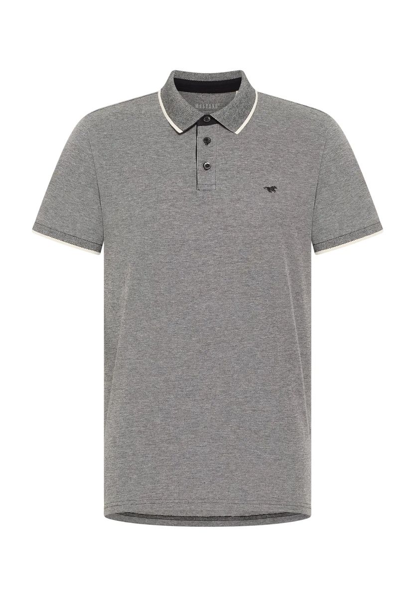 Klassisches Poloshirt mit Kontraststreifen