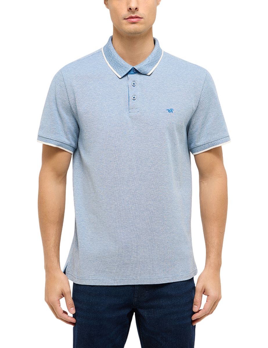 Klassisches Kurzarm-Piqué-Poloshirt