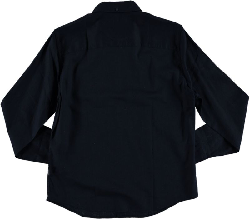 Button-Down Freizeithemd aus Leinen-Baumwolle