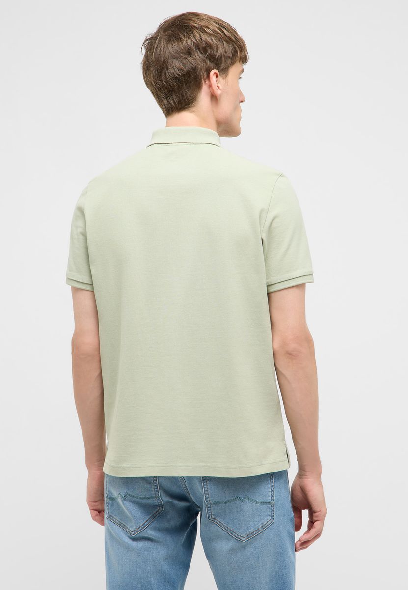Klassisches Piqué-Baumwoll-Poloshirt