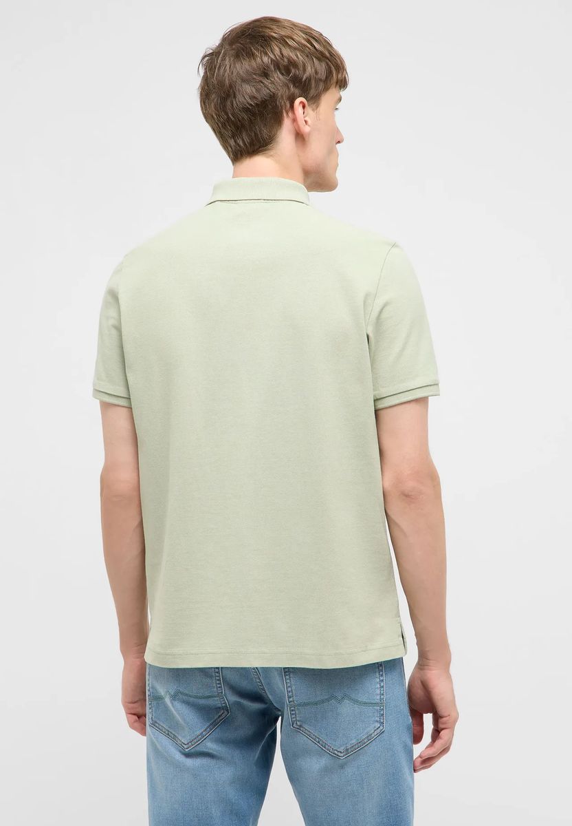 Klassisches Piqué-Baumwoll-Poloshirt
