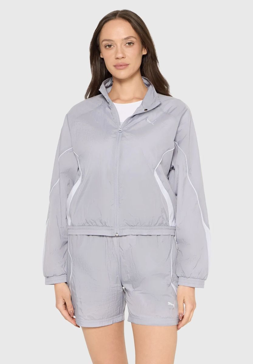 Leichte Raglan-Trainingsjacke mit Reißverschluss