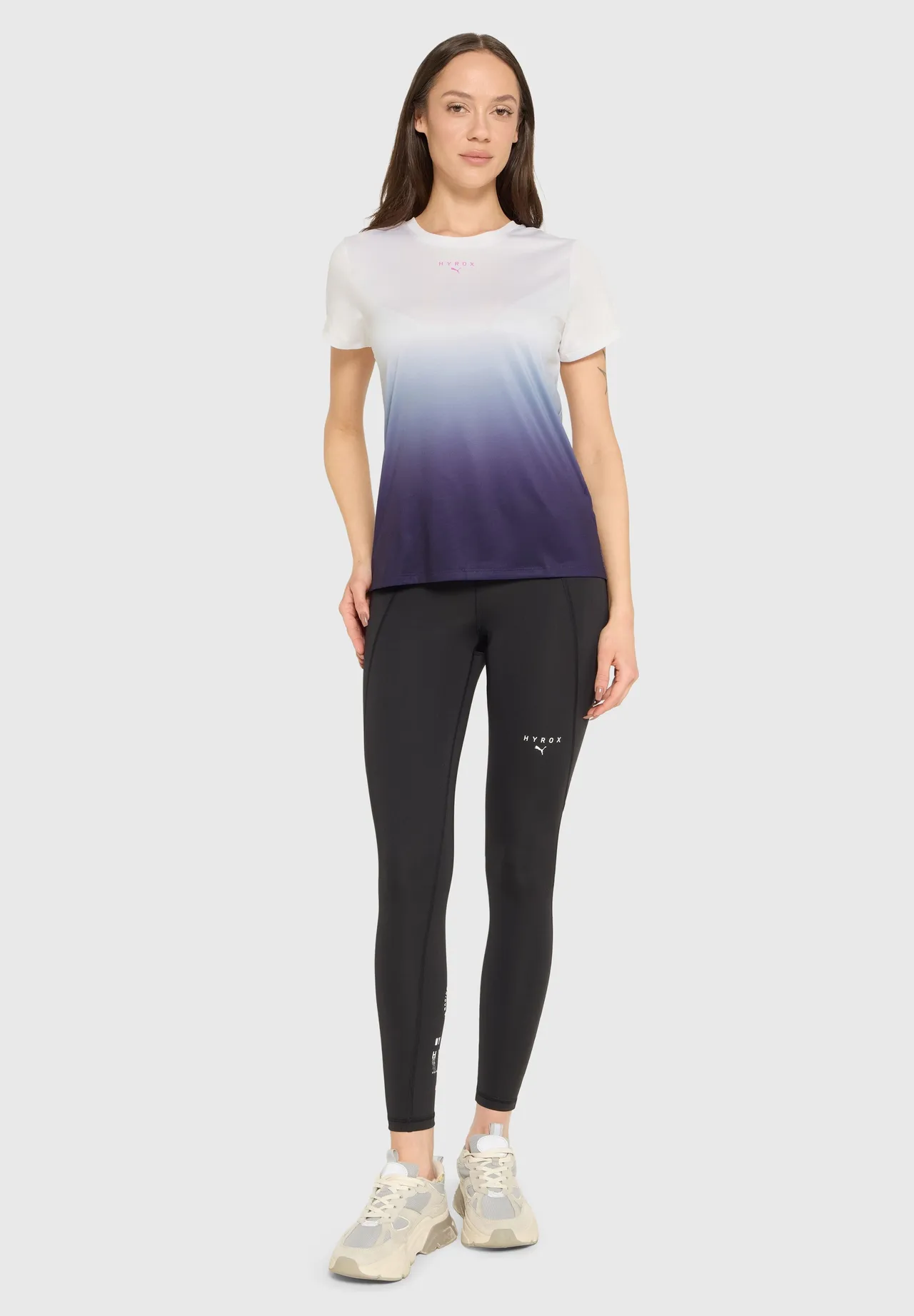 Sport-T-Shirt mit Ombré-Effekt
