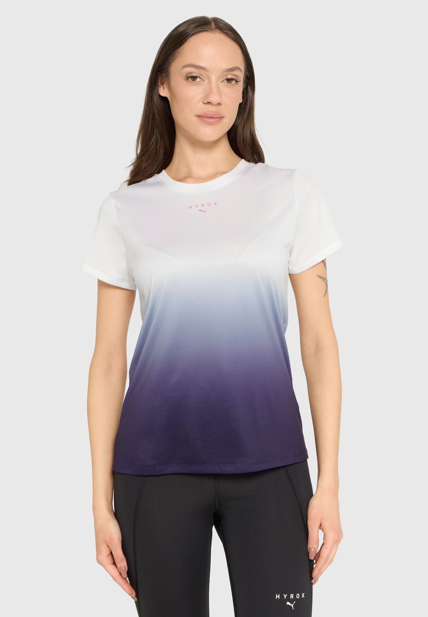 Sport-T-Shirt mit Ombré-Effekt