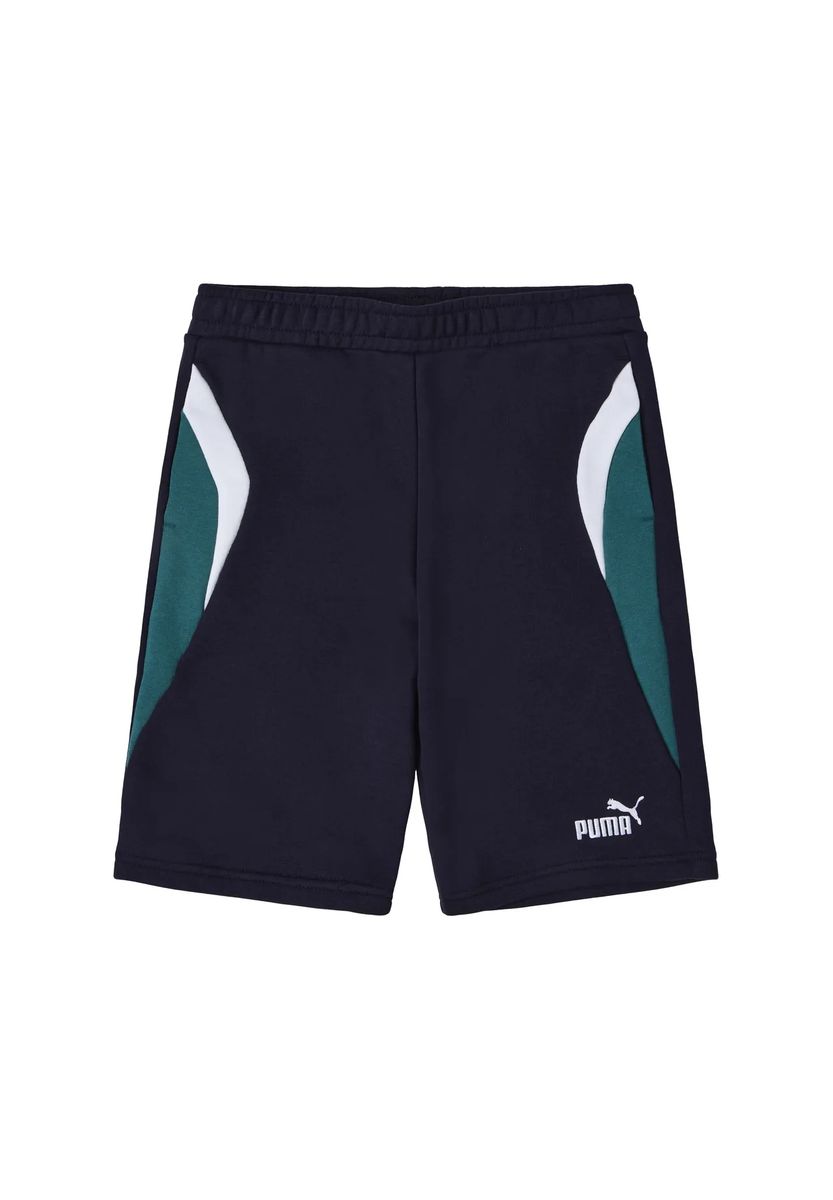 Sportliche Bermudas mit Kontrasteinsätzen