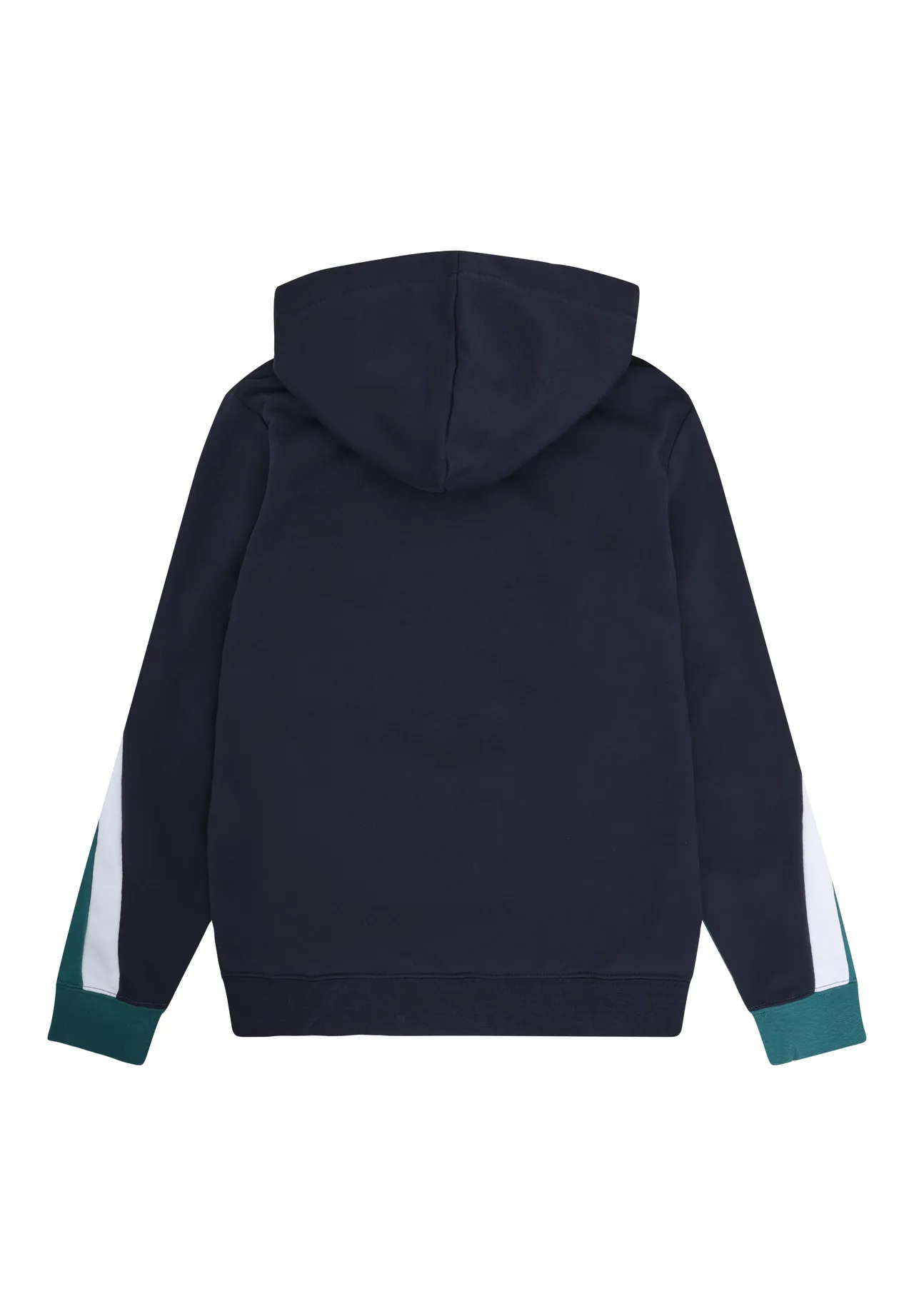 Sportlicher Kapuzenpullover mit Kontrasteinsätzen