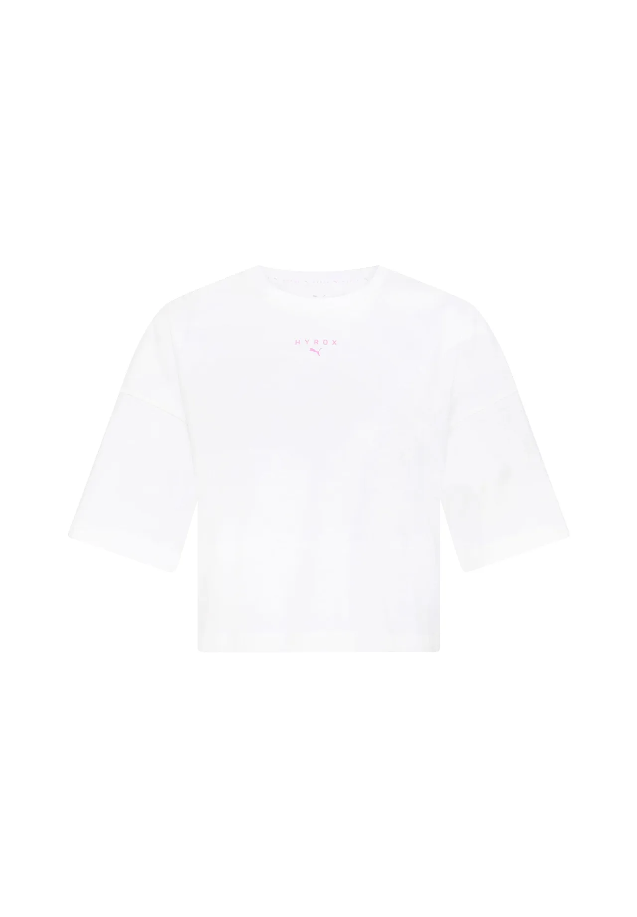 Boxy Cropped Trainings-Shirt mit Grafik