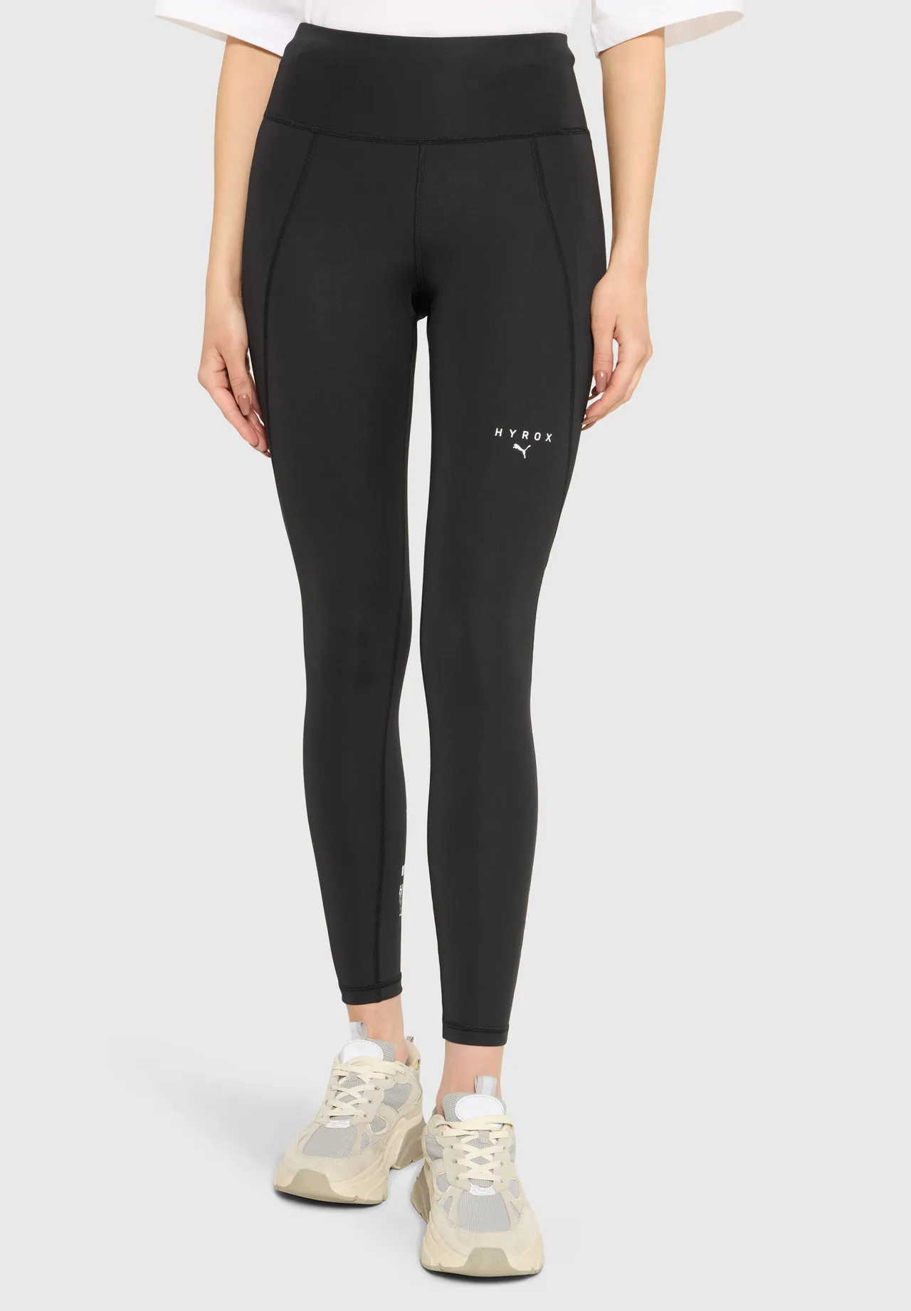 Performance Trainings-Leggings mit hohem Bund