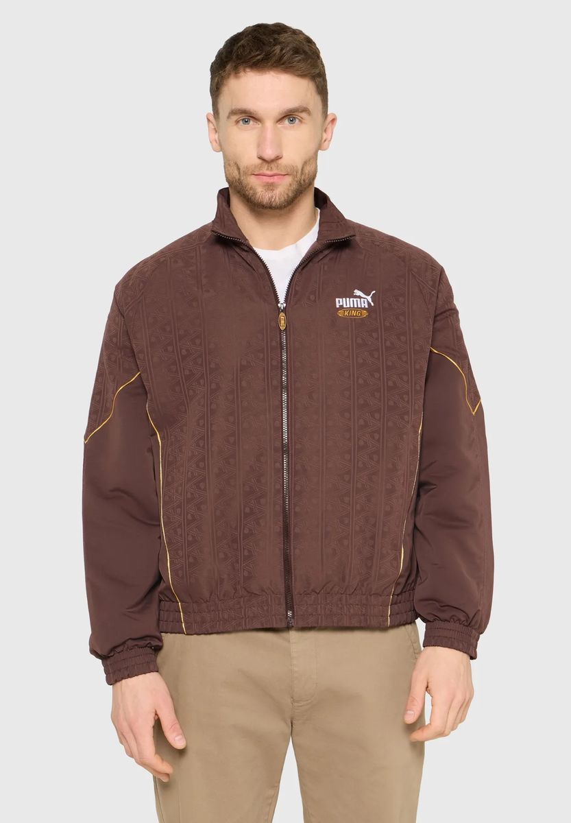 King Collection Trainingsjacke mit Monogramm