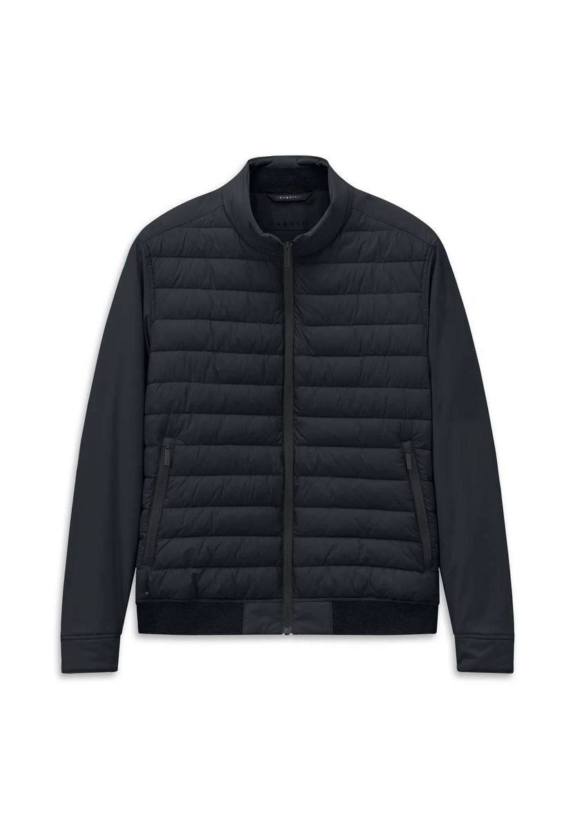 Hybride Steppjacke mit Stehkragen