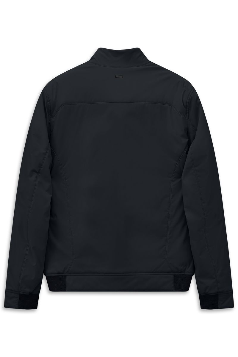 Hybride Steppjacke mit Stehkragen