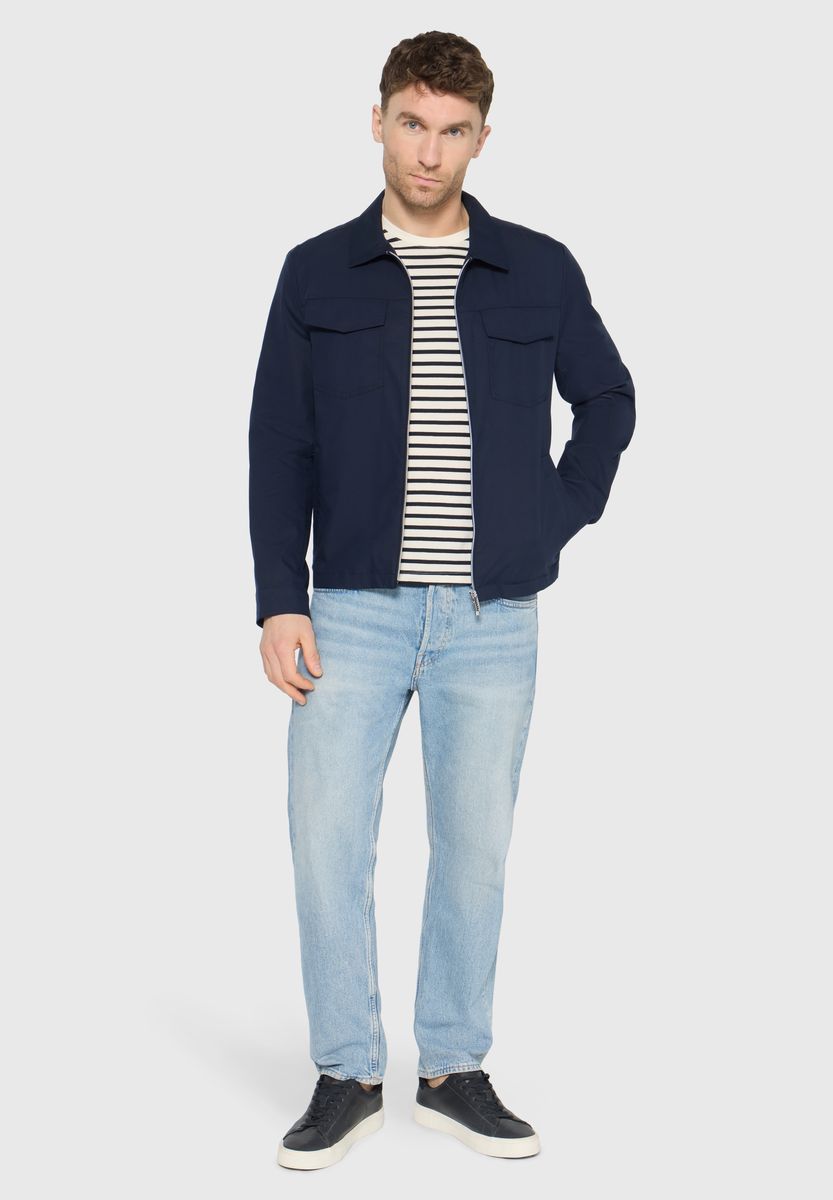 Klassische Übergangsjacke mit Reißverschluss