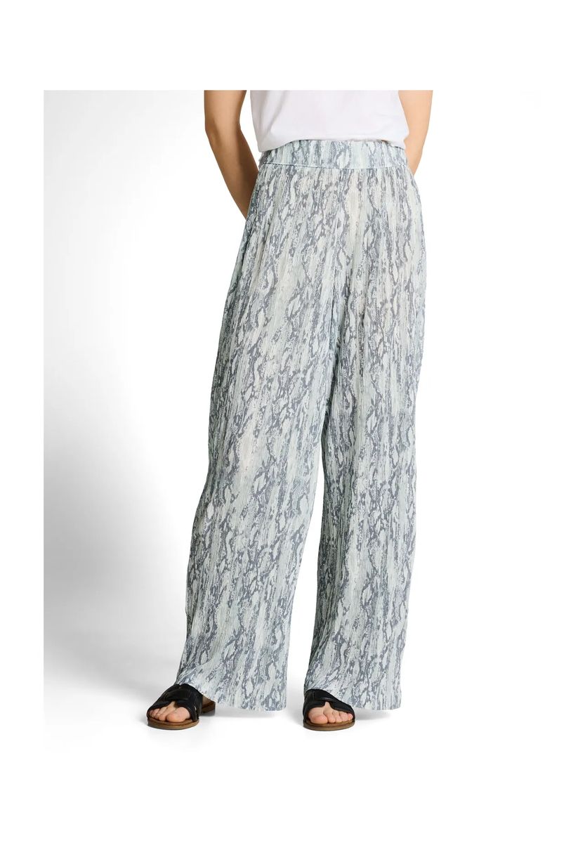 Weite Hose in Knitter-Optik