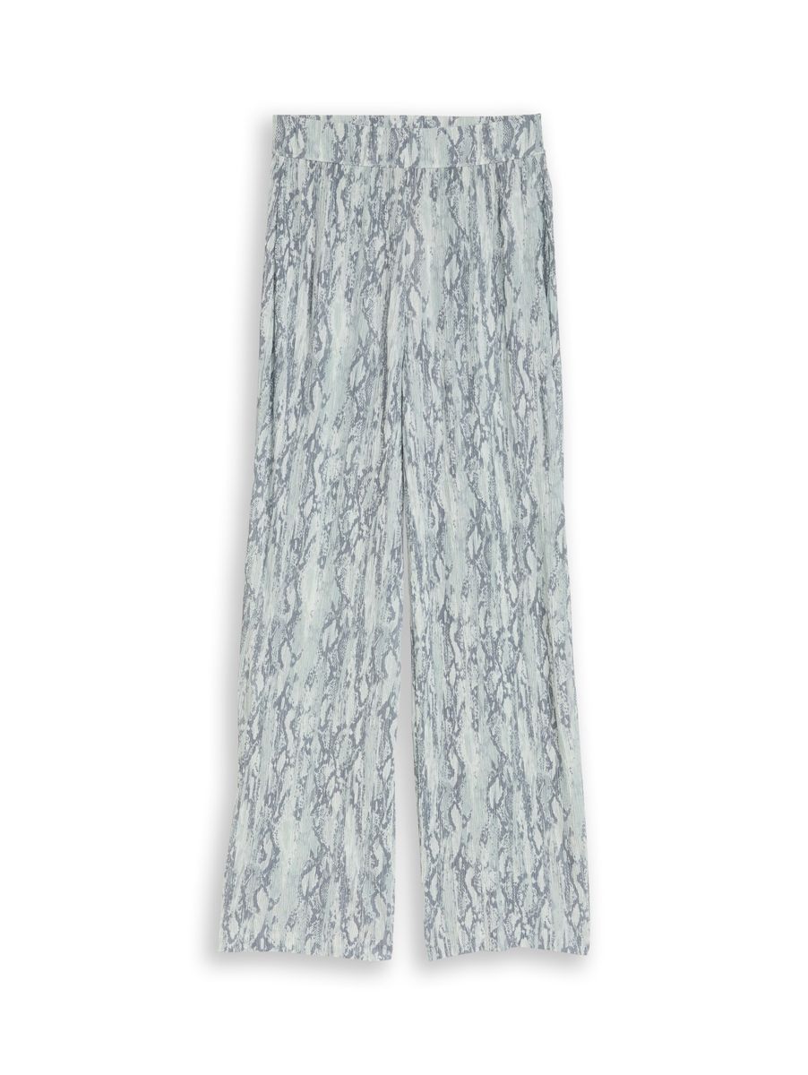 Weite Hose in Knitter-Optik