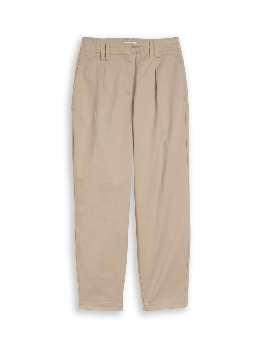 Elegante Bundfaltenhose in Knöchellänge