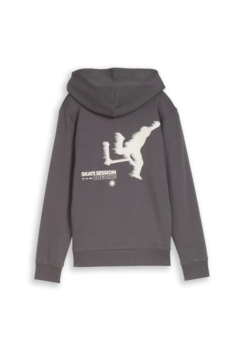Bequemer Baumwoll-Hoodie mit Rückenprint