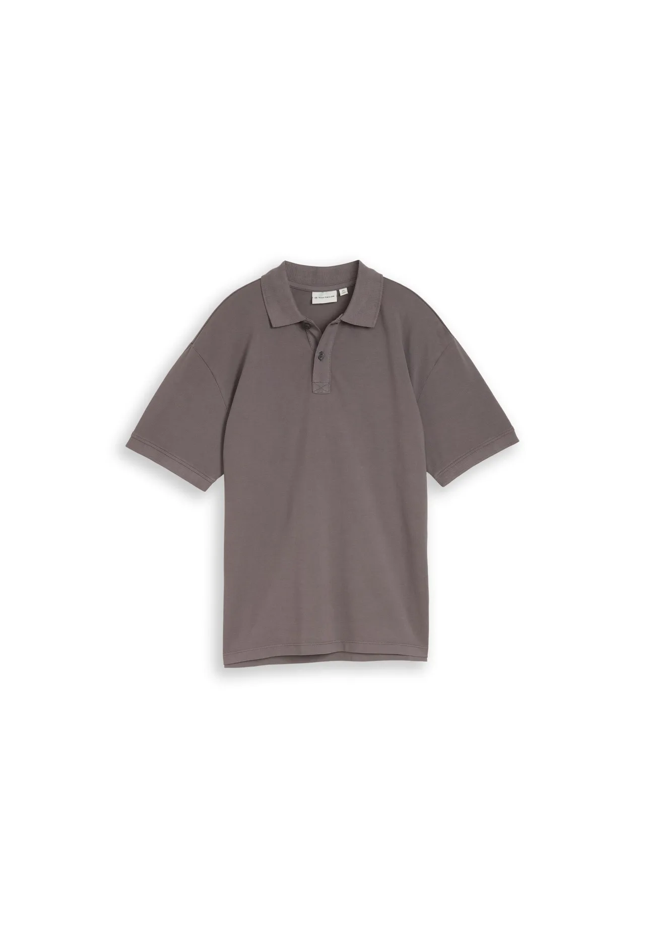 Lockeres Poloshirt mit überschnittenen Schultern