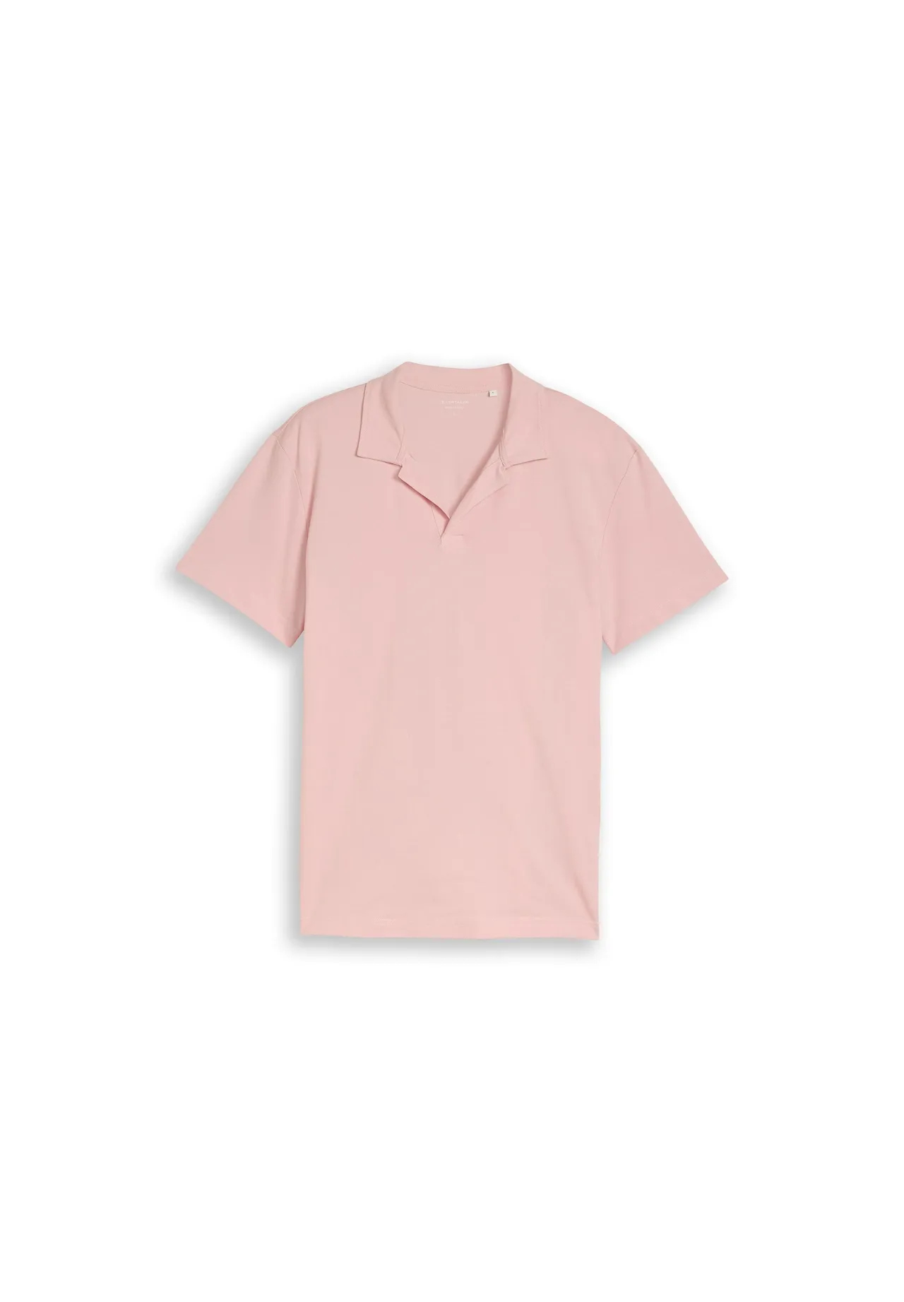 Strukturiertes Polo-Shirt mit Reverskragen