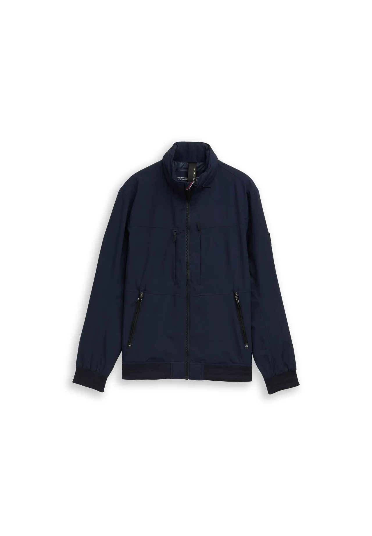 Wasserabweisender Blouson mit verstaubarer Kapuze