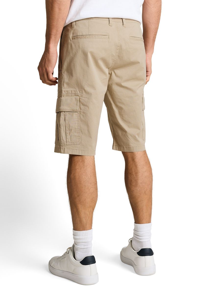 Klassische Cargo-Bermudas mit Stretch