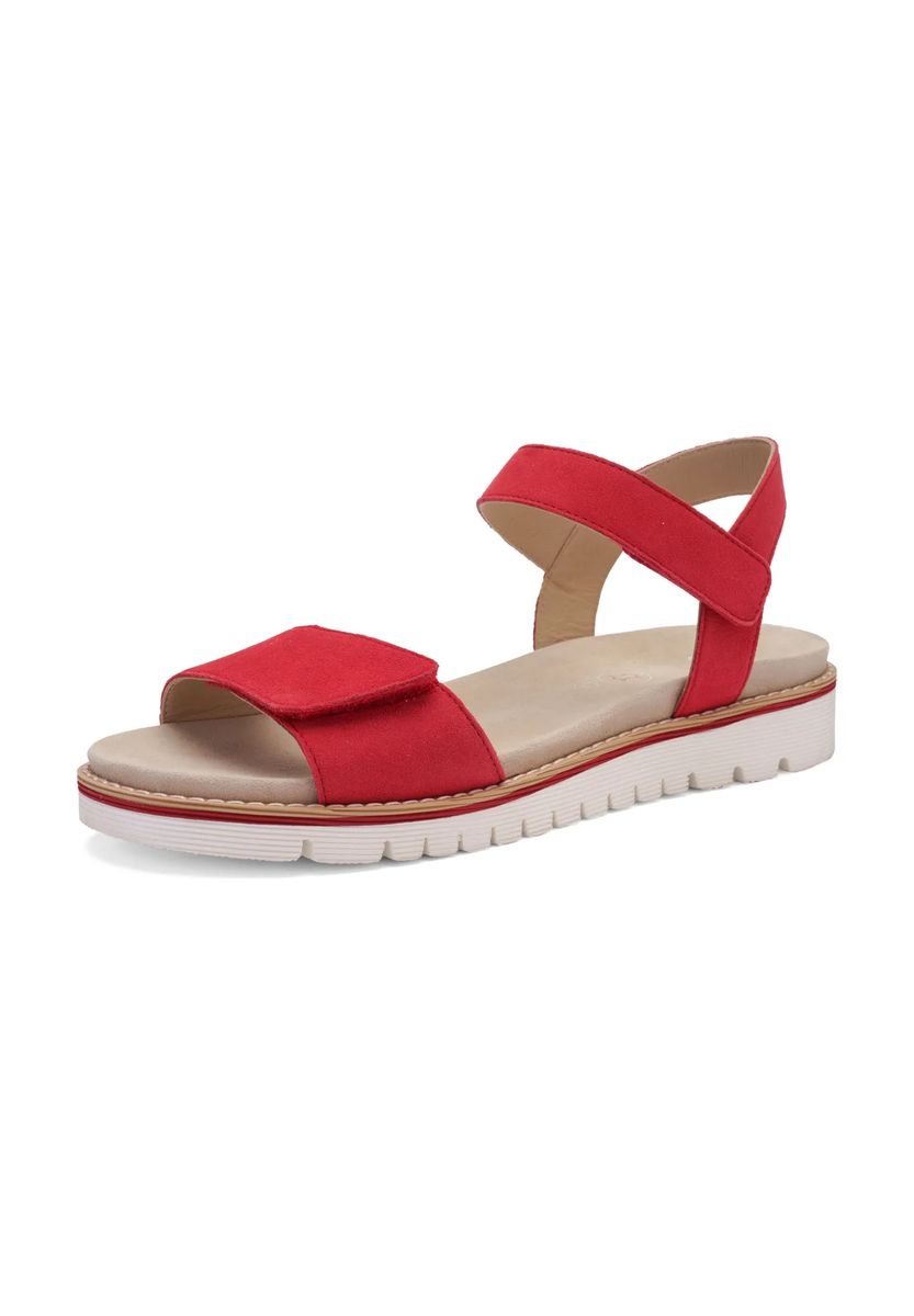 Verstellbarer Doppelriemen Veloursleder Flachschuh