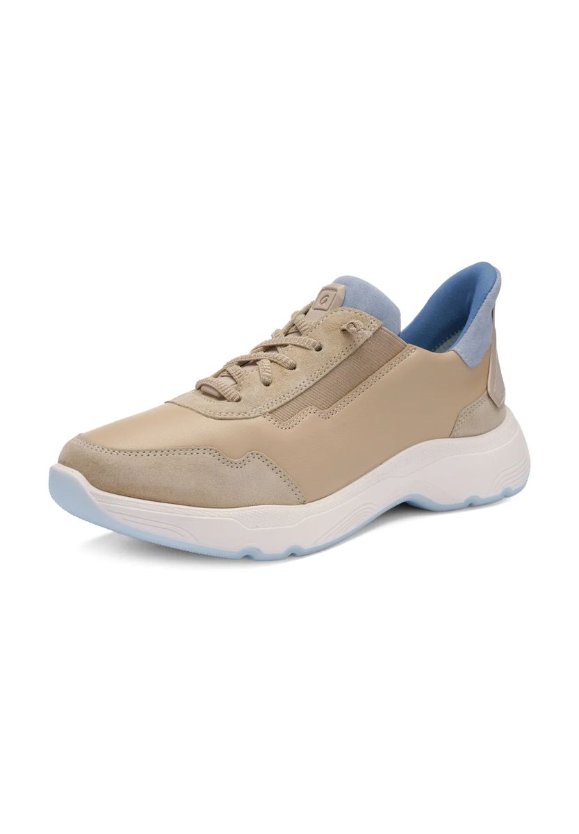 Moderne Mixed-Material Sneaker