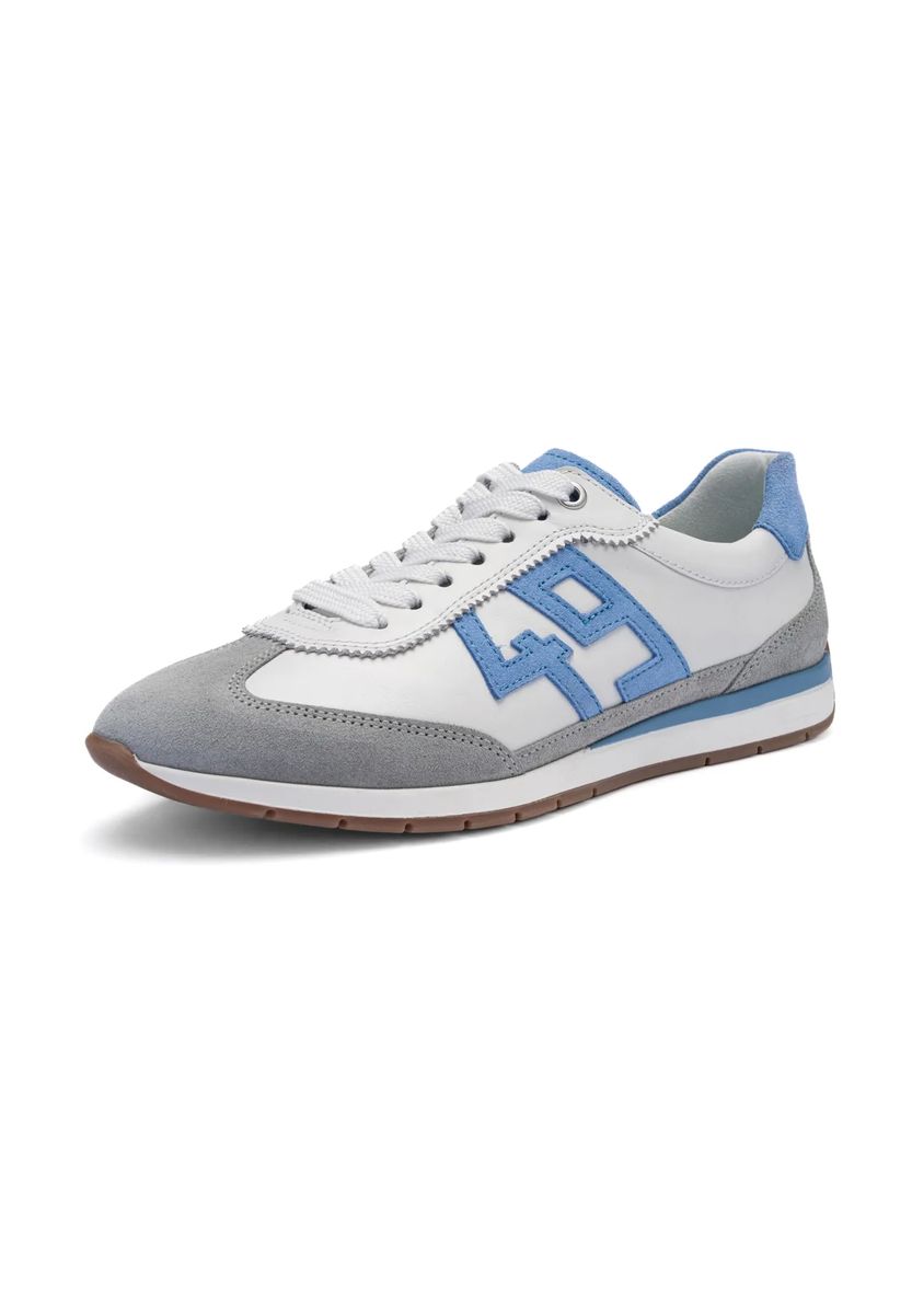 Leder-Sneaker im Retro-Design