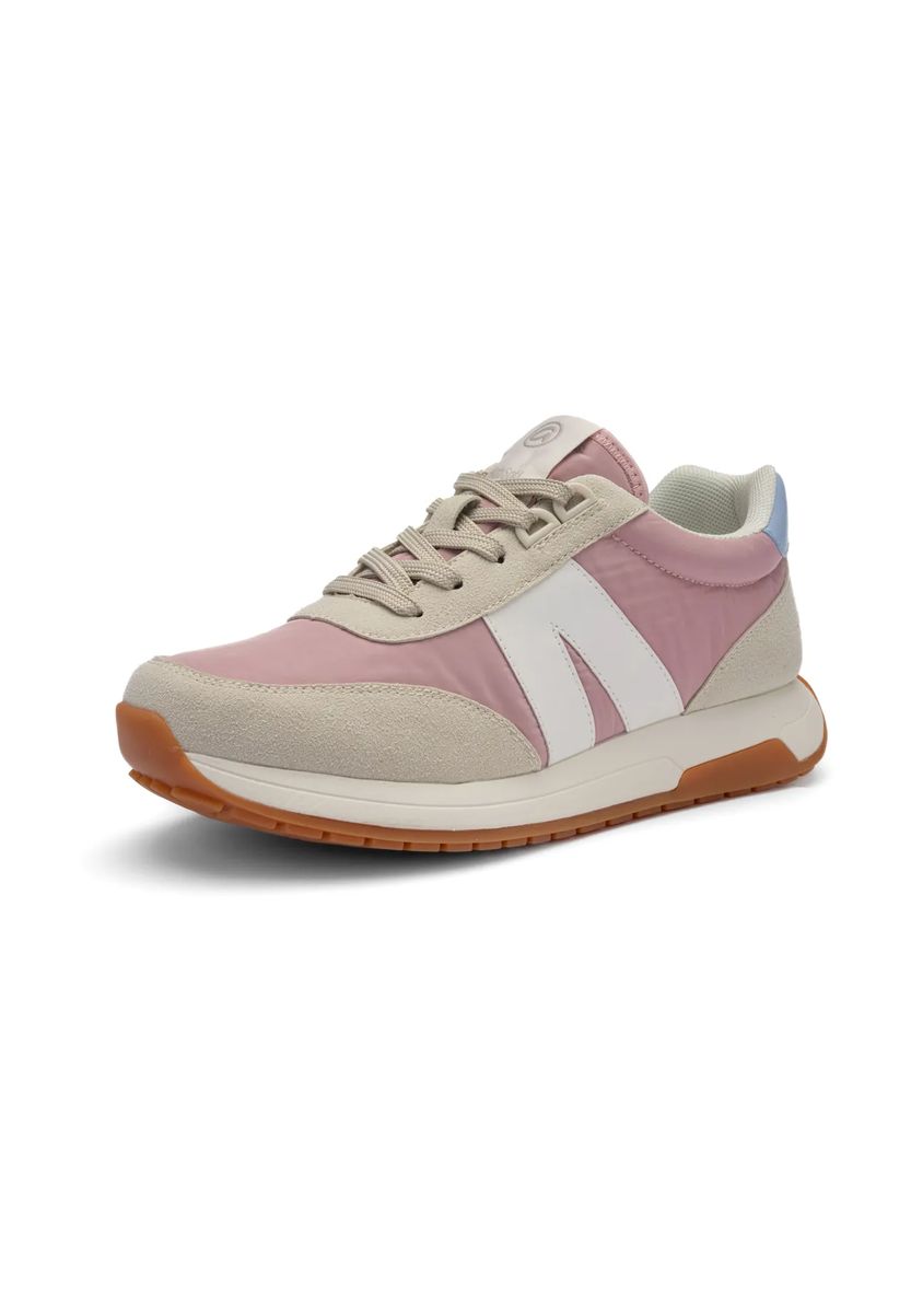 Sportlicher Low-Top im Materialmix