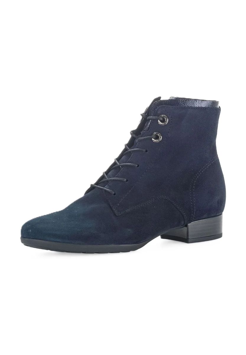 Elegante Schnürstiefeletten aus Wildleder