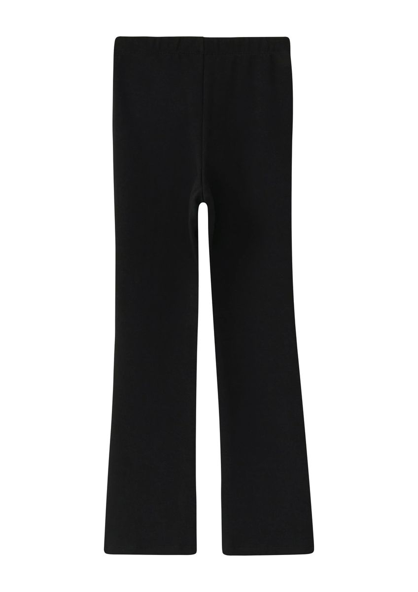 Ausgestellte High-Waist Jersey-Leggings