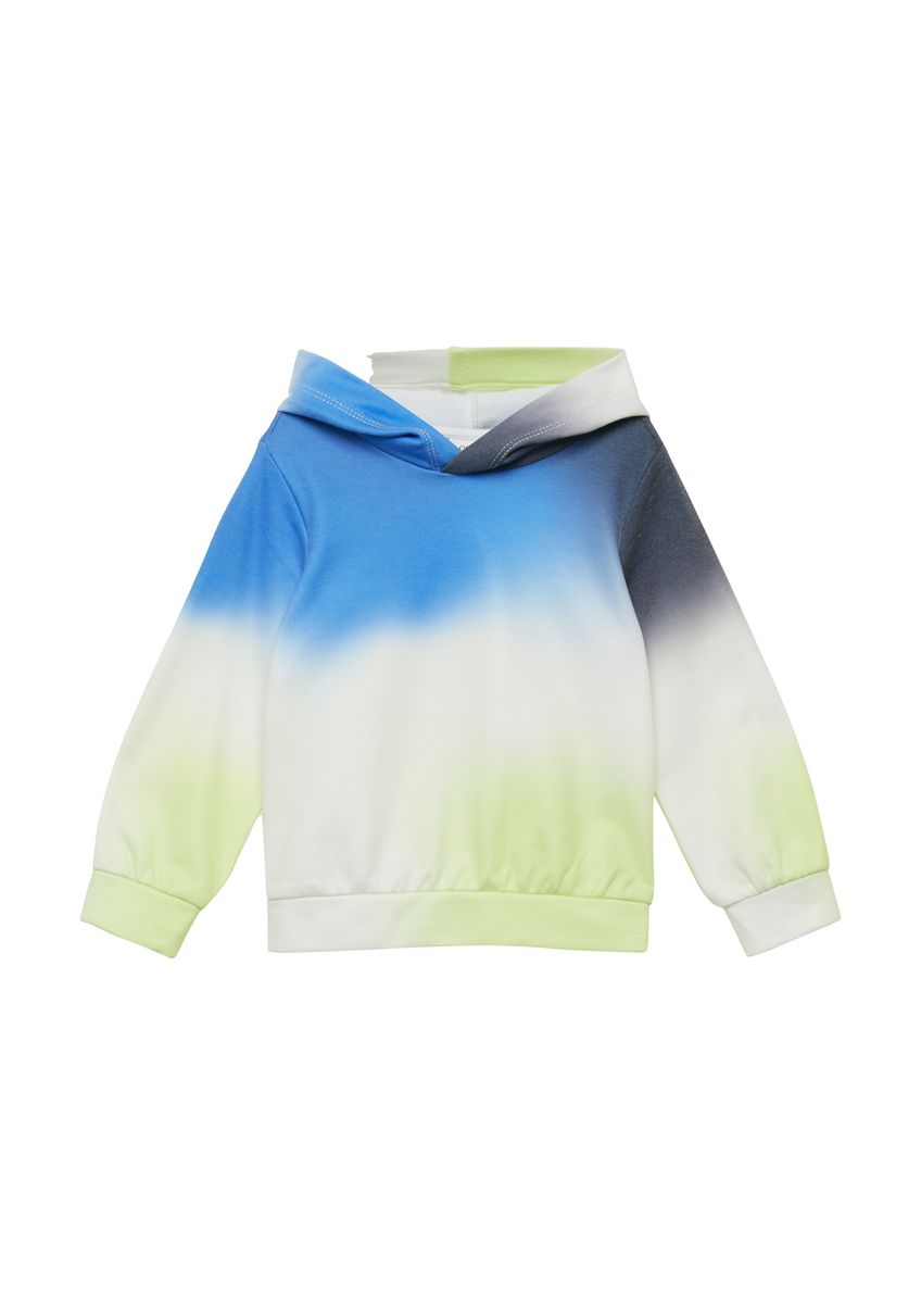 Hoodie mit Ombre-Farbverlauf