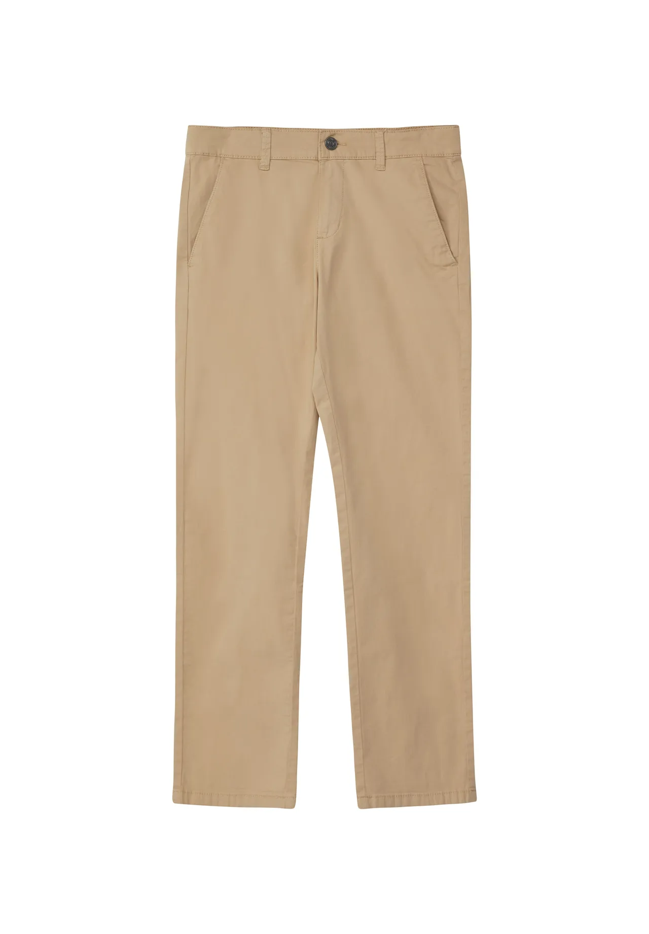 Chino mit geradem Bein aus Baumwollstretch