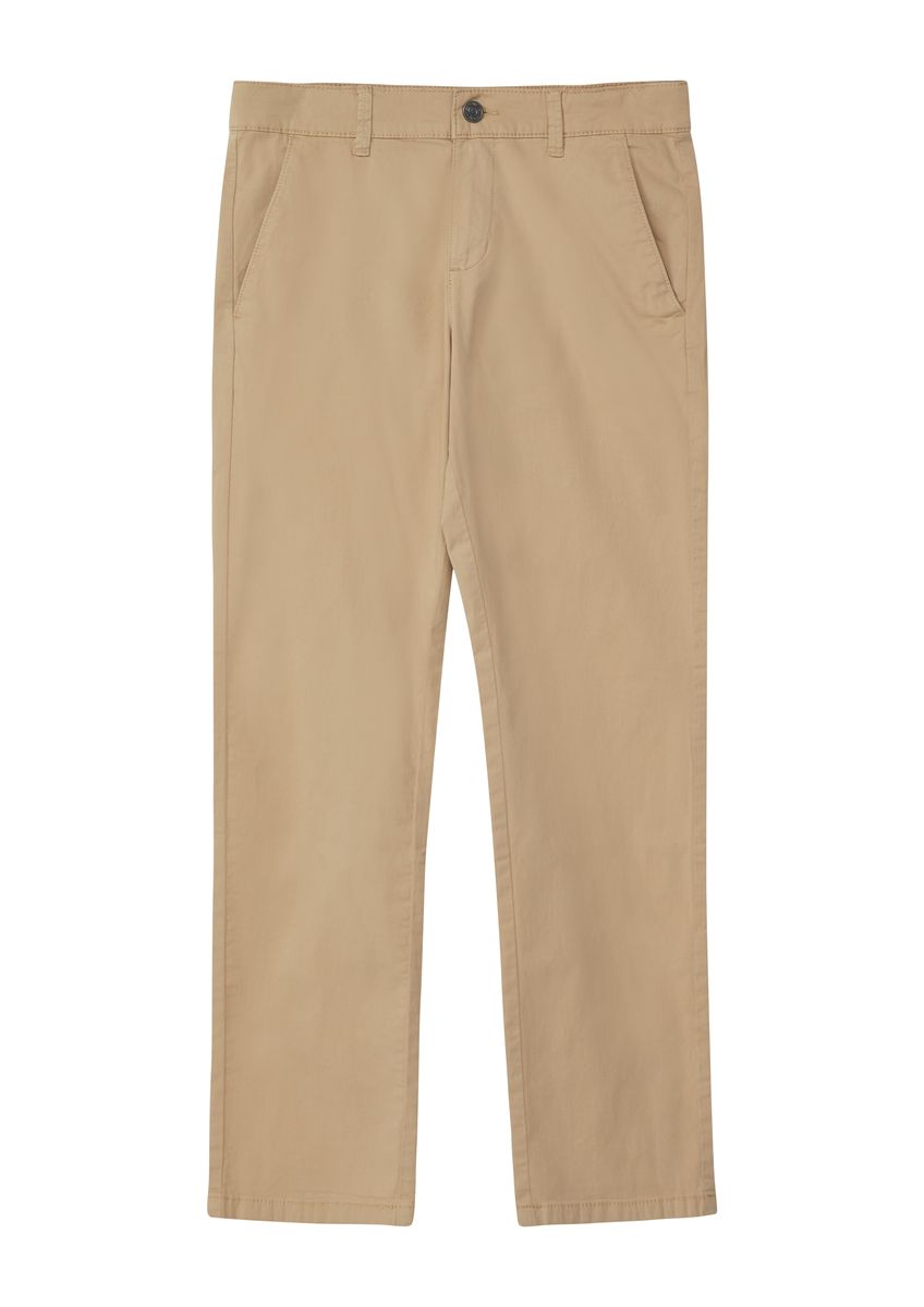 Chino mit geradem Bein aus Baumwollstretch