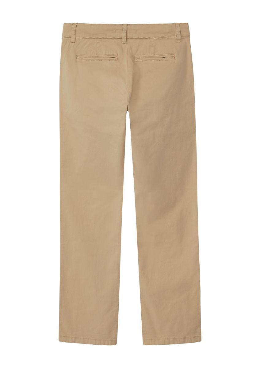 Chino mit geradem Bein aus Baumwollstretch