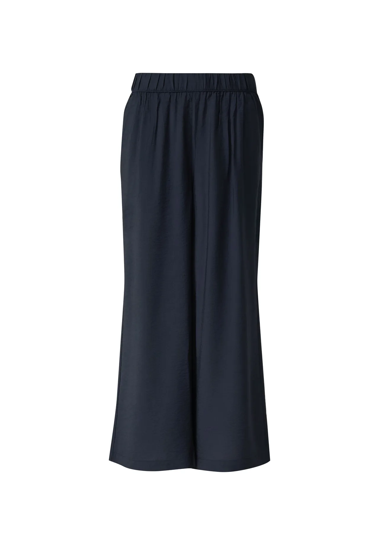 Weit geschnittene Culotte mit Gummibund