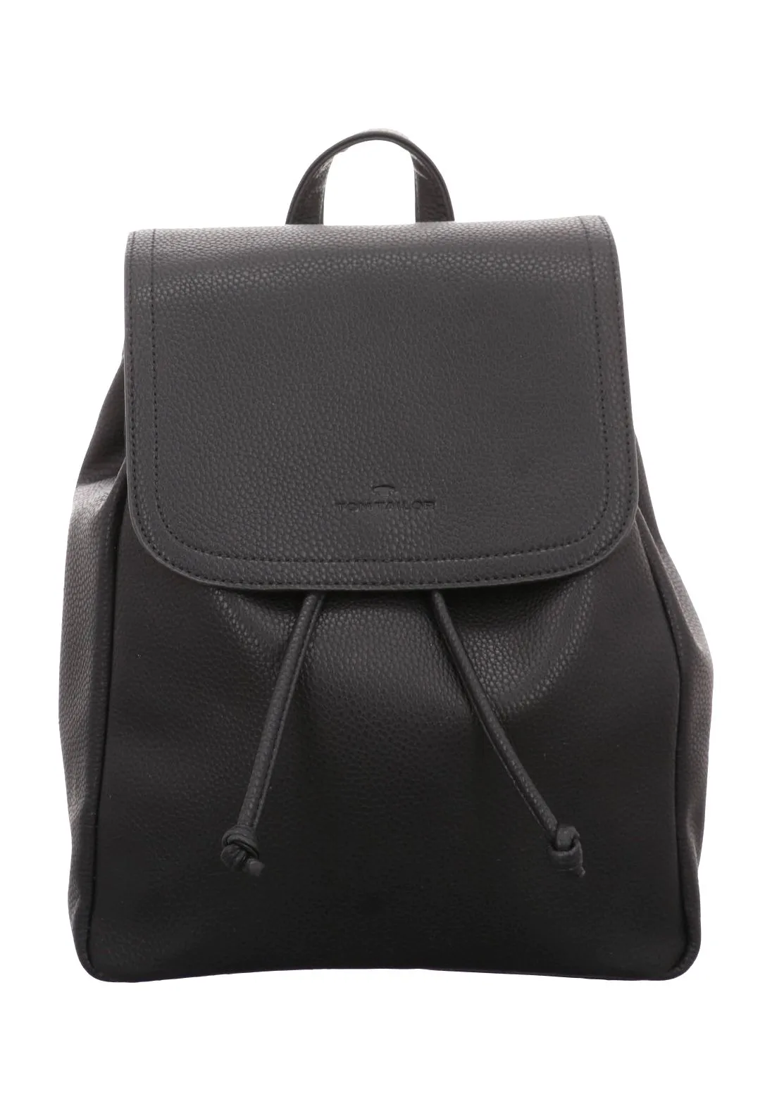 Rucksack mit Umschlagklappe aus Kunstleder