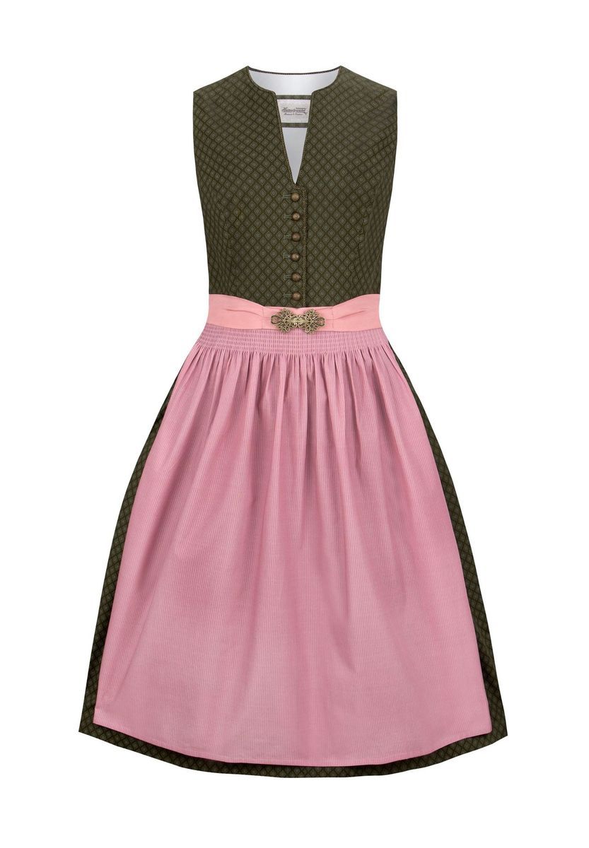 Traditionelles Deutsches Dirndl Baumwollmischung