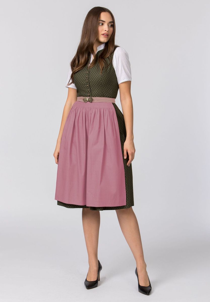 Traditionelles Deutsches Dirndl Baumwollmischung