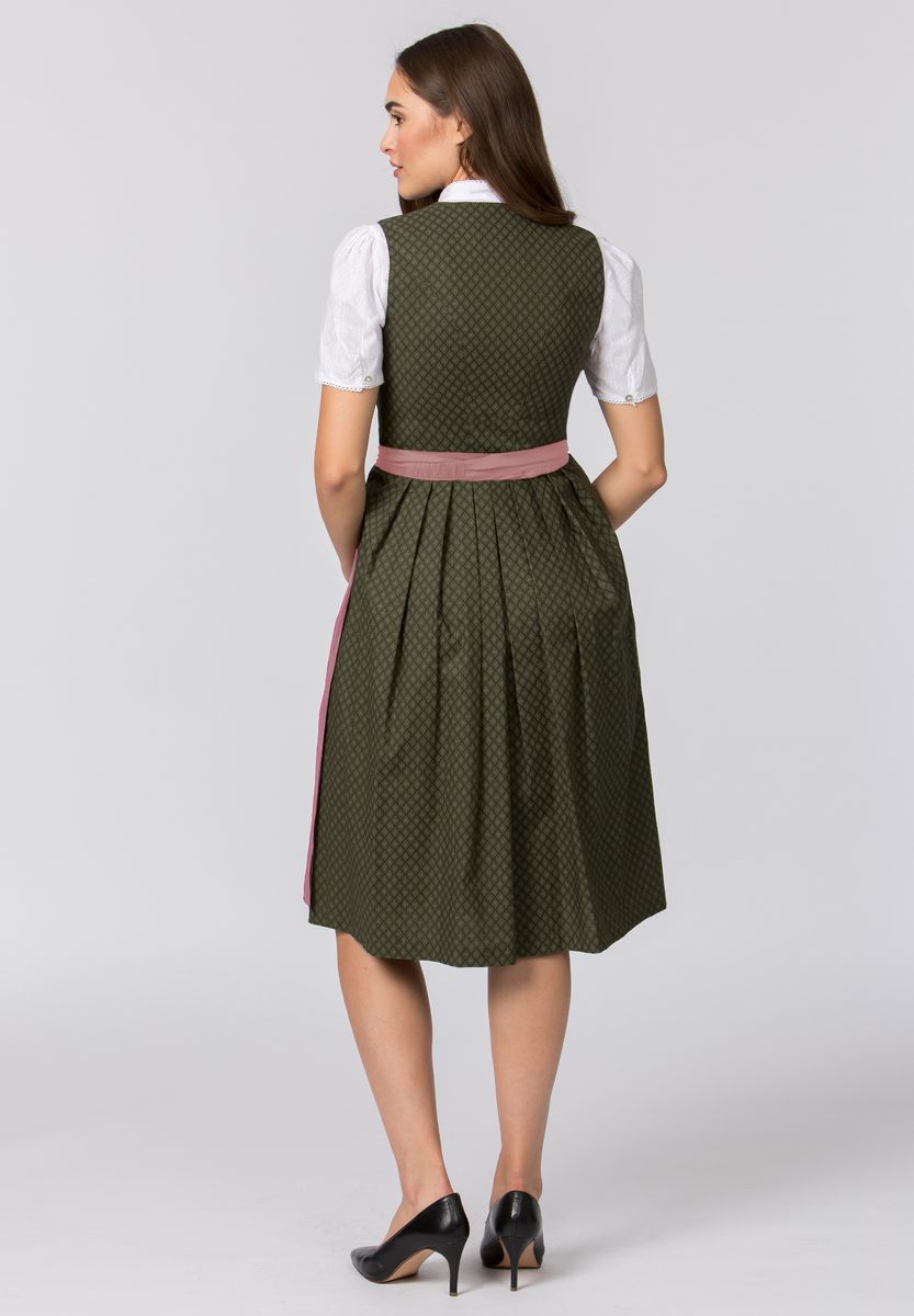 Traditionelles Deutsches Dirndl Baumwollmischung