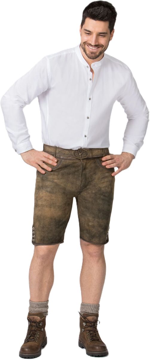 Trachtenhemd mit Stehkragen