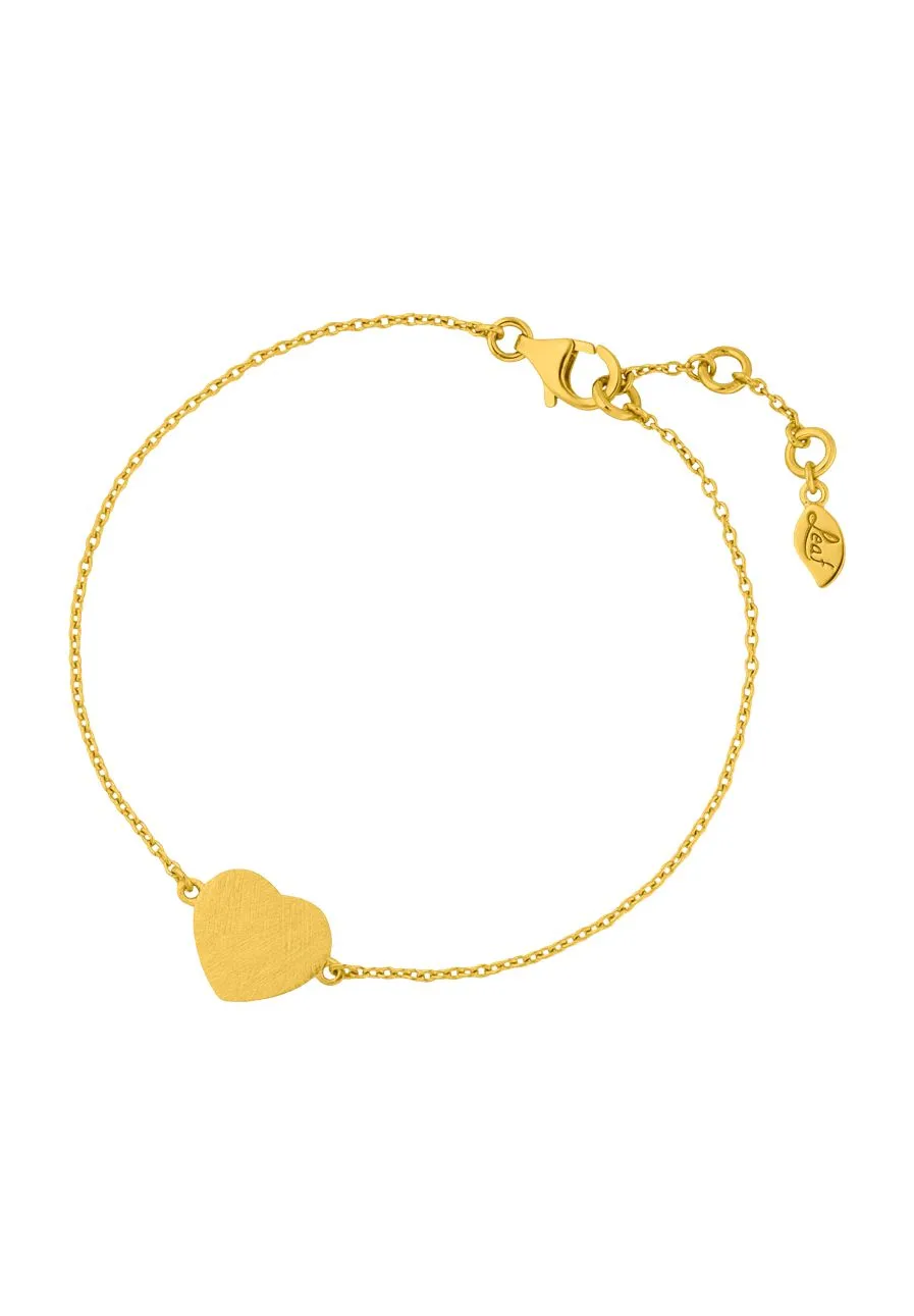 Filigranes Herz-Charm-Armband