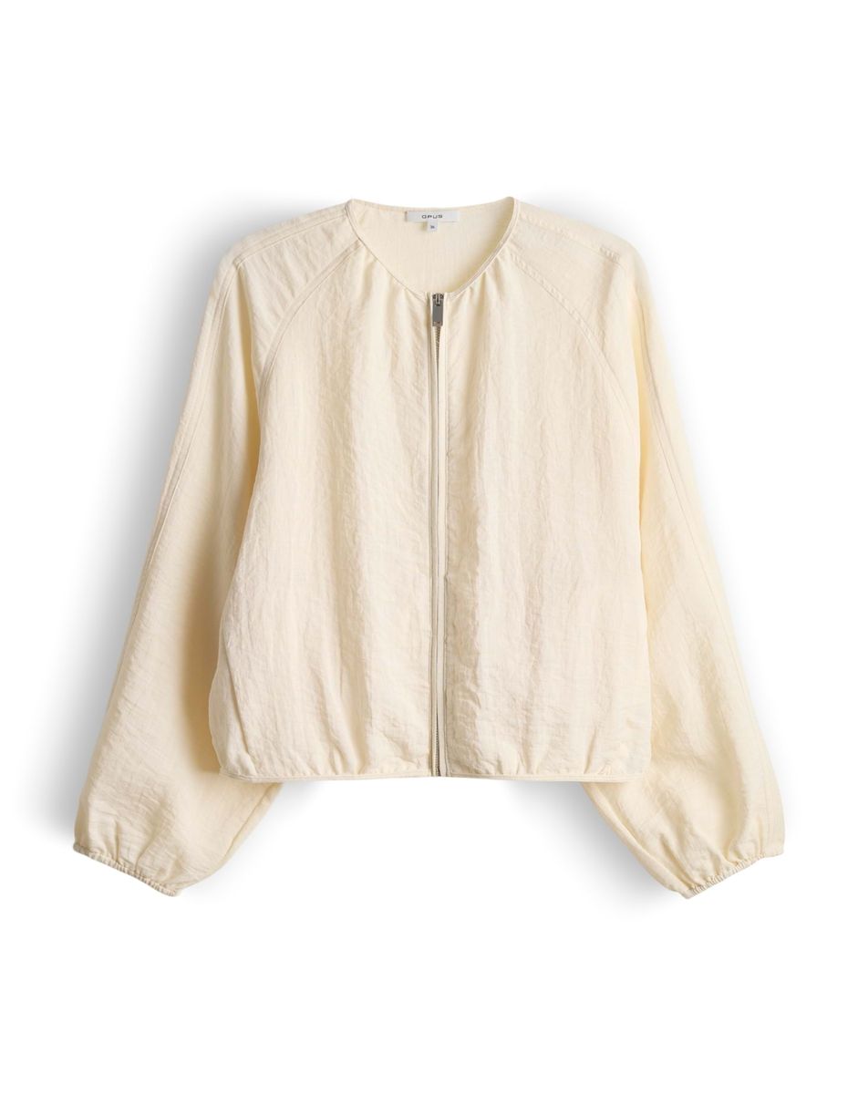 Leichter Blouson mit Elastiksaum