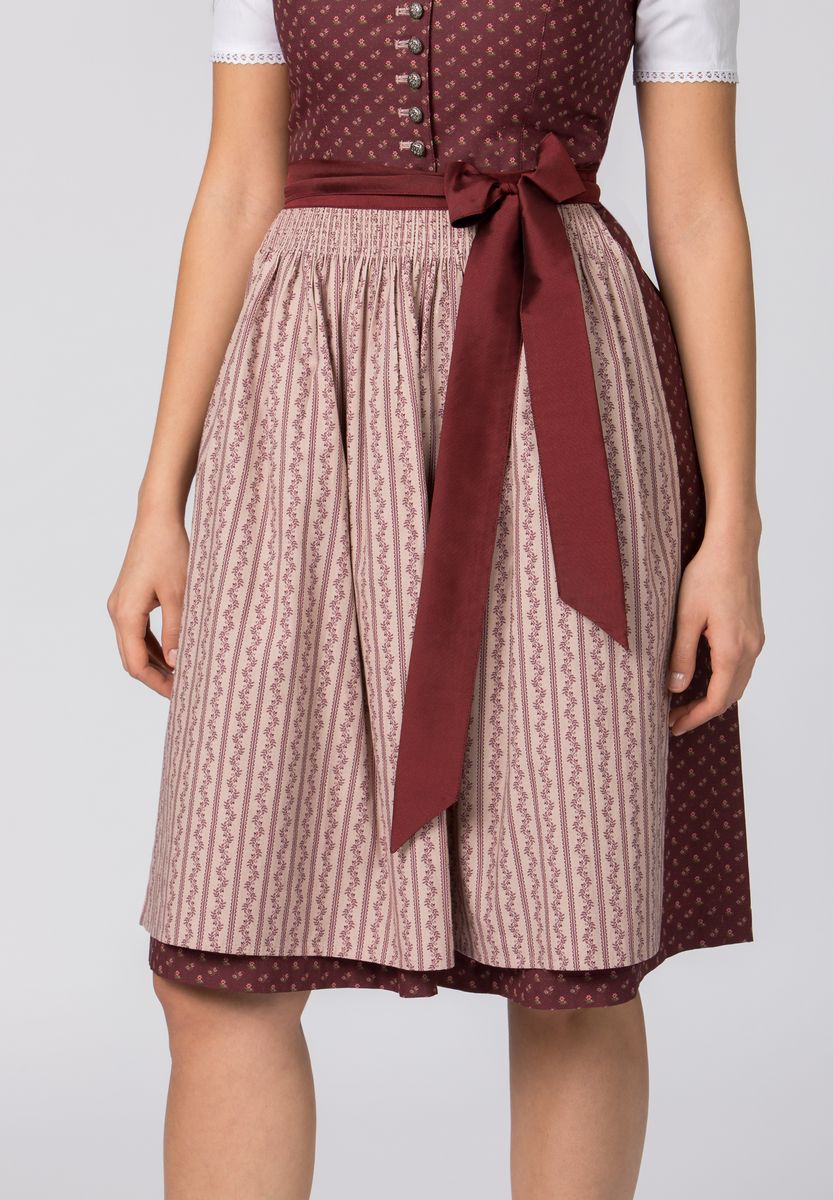 Elegantes traditionelles Dirndlkleid ärmellos