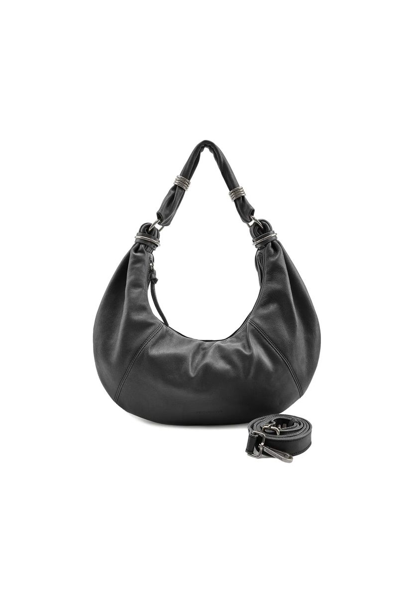 Lässige Hobo-Tasche aus Leder