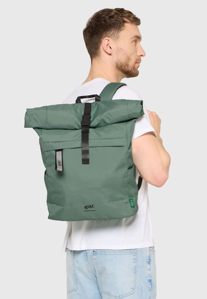Funktionaler Roll-Top-Rucksack für Pendler