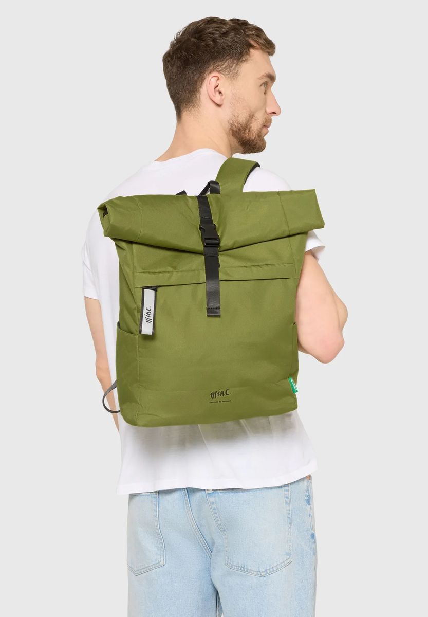 Funktionaler Roll-Top City-Rucksack